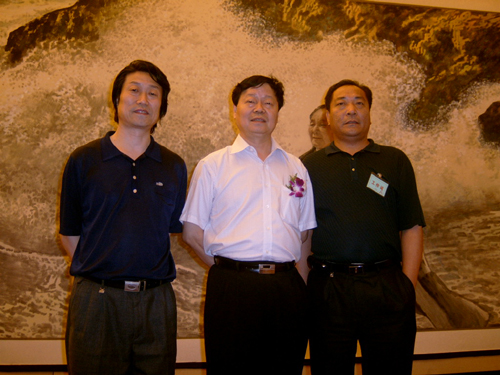 王西京先生和朱满堂先生与韩志冰先生